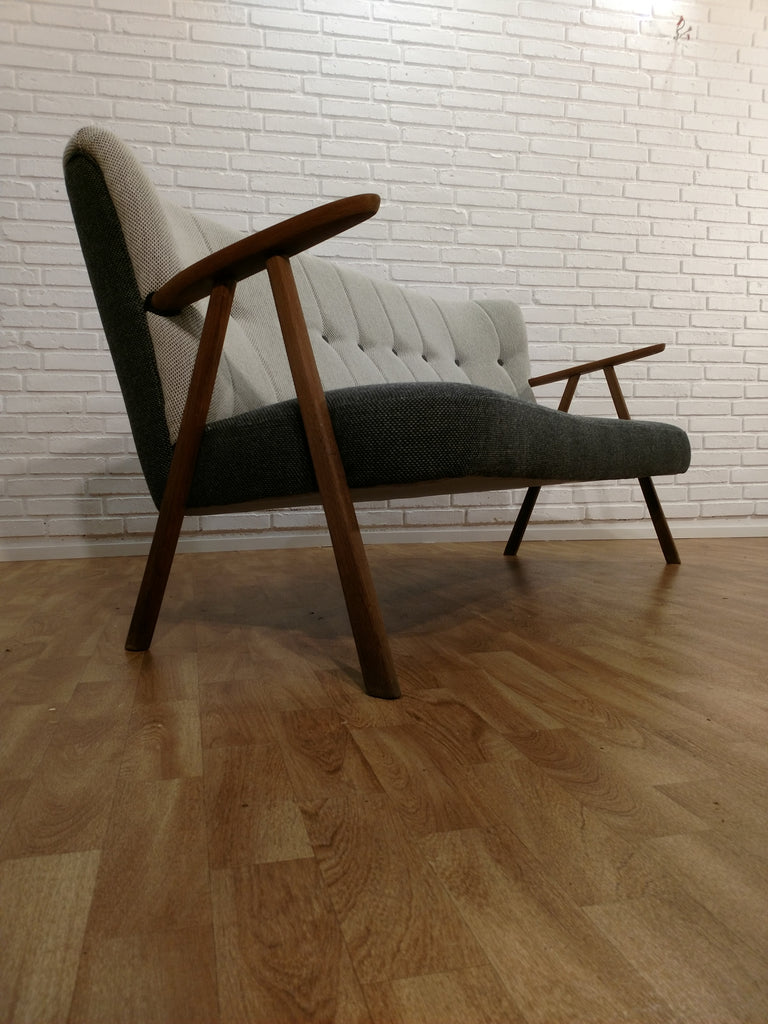 Sofa, teaktræ, total renoveret